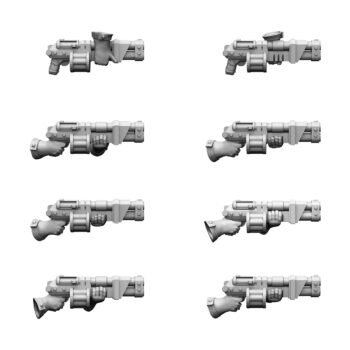 STEEL GUARD INFANTRY GRENADE LAUNCHER SET (8U)