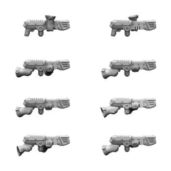 STEEL GUARD INFANTRY PLASMA GUN SET (8U)