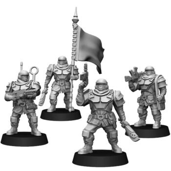 ALPHA TROOPS COMMAND SQUAD (4U)