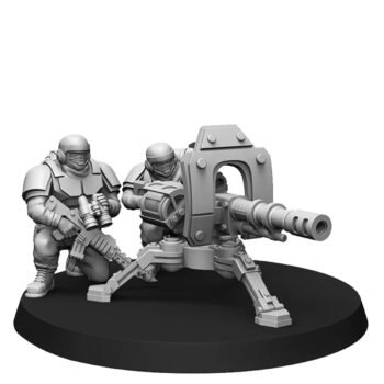 ALPHA TROOPS HEAVY SUPPORT TEAM WITH AUTOCANNON