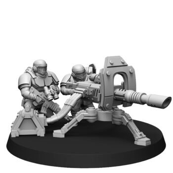 ALPHA TROOPS HEAVY SUPPORT TEAM WITH LASCANNON