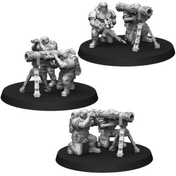 ALPHA TROOPS HEAVY SUPPORT SQUAD WITH MISSILE LAUNCHER (3U)