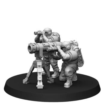 ALPHA TROOPS HEAVY SUPPORT TEAM WITH MISSILE LAUNCHER