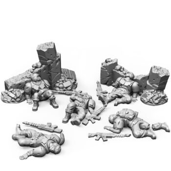 ALPHA TROOPS SLAIN SOLDIERS (5U)