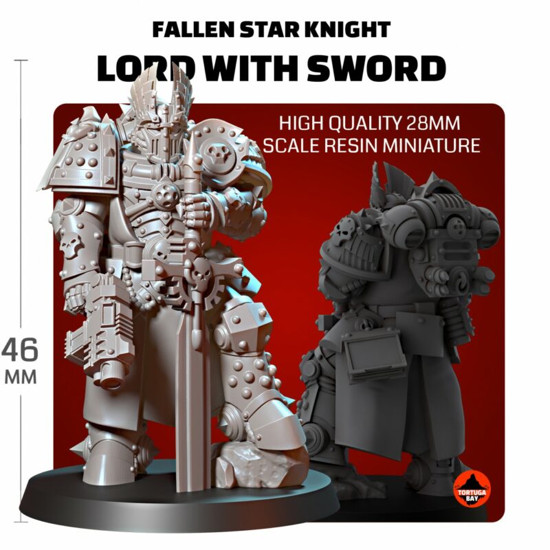 FALLEN KNIGHT LORD WITH SWORD
