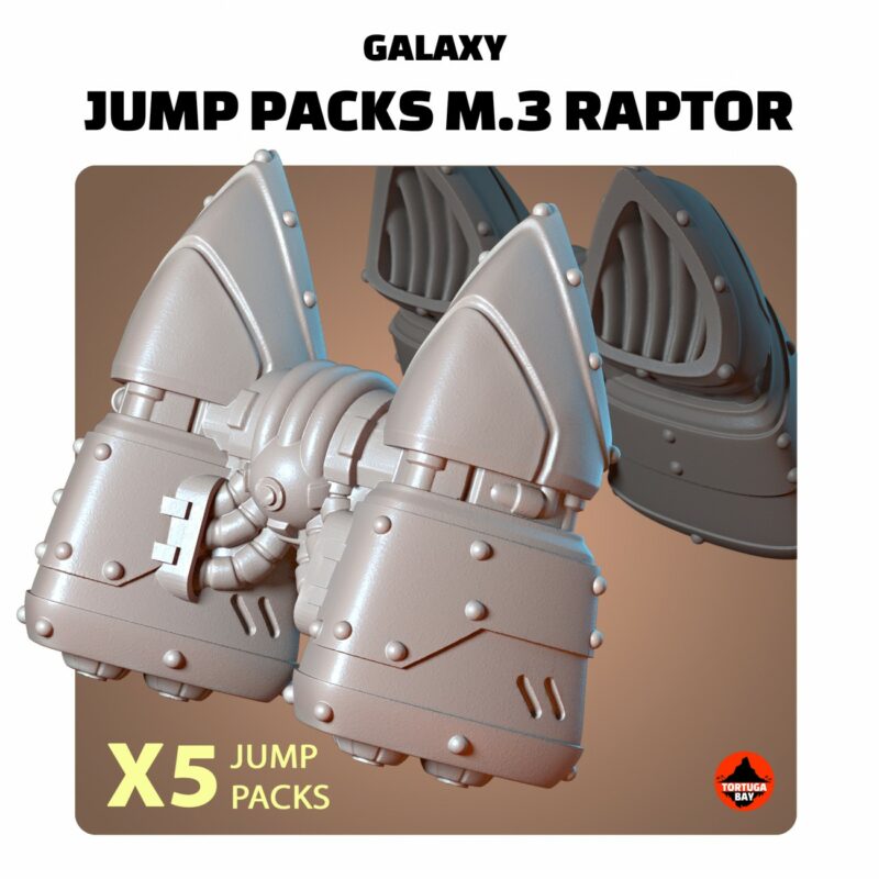 GALAXY JUMP PACKS M3 RAPTOR (5U)