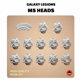 GALAXY M5 ARMOUR HELMET HEADS