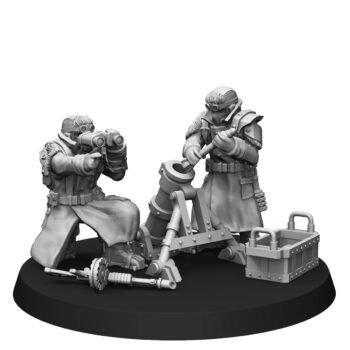 ICE WARRIORS HEAVY SUPPORT TEAM WITH MORTAR