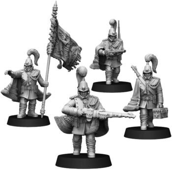 ROYAL REGIMENT COMMAND SQUAD (4U)