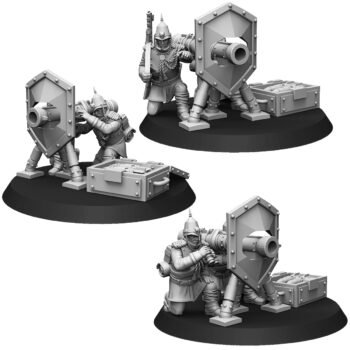 ROYAL REGIMENT HEAVY SUPPORT SQUAD WITH MISSILE LAUNCHER (3U)