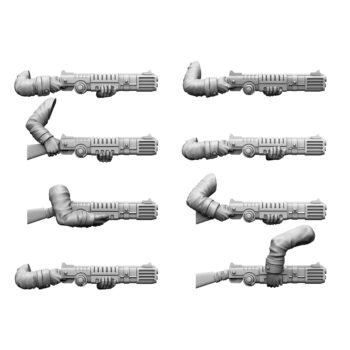 ROYAL REGIMENT INFANTRY PLASMA GUN SET (8U)