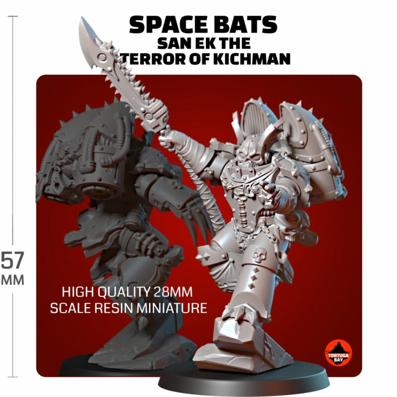 SPACE BATS SAN EK THE TERROR OF KICHMAN