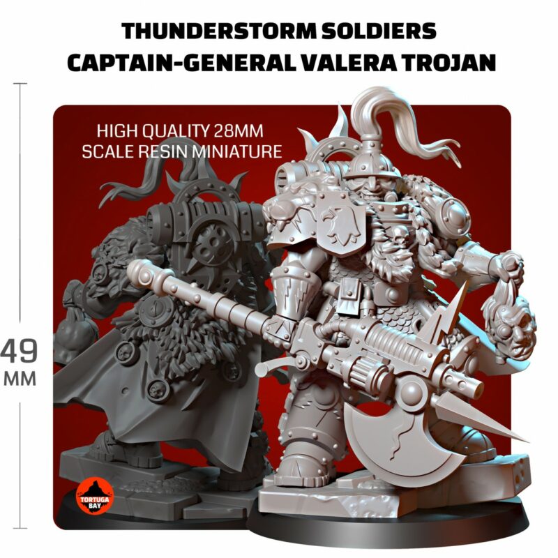 THUNDERSTORM SOLDIERS CAPTAIN GENERAL VALERA TRAJ