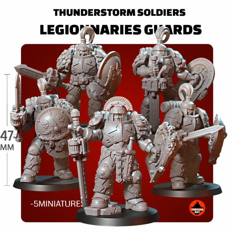 THUNDERSTORM SOLDIERS LEGIONNARIES GUARDS (5U)