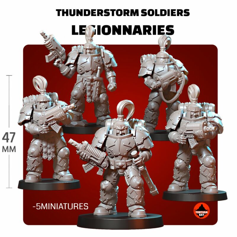 THUNDERSTORM SOLDIERS LEGIONNARIES (5U)