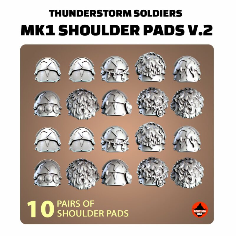 THUNDERSTORM SOLDIERS MK1 SHOULDER PADS V2 (10U)
