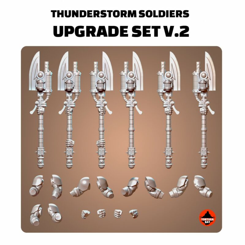 THUNDERSTORM SOLDIERS SPEARS