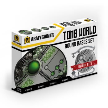TOMB WORLD ROUND BASES SET