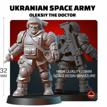 UKRAINIAN SPACE ARMY OLEKSII THE DOCTOR