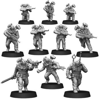 AIRBORNE DIVISION INFANTRY SQUAD (10U)