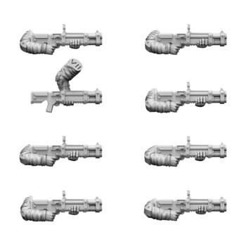 AIRBORNE DIVISION INFANTRY GRENADE LAUNCHER SET (8U)