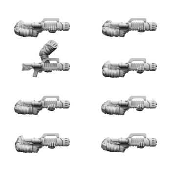 AIRBORNE DIVISION INFANTRY PLASMA GUN SET (8U)