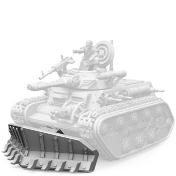 DEATH DIVISION INFANTRY FIGHTING VEHICLE DOZER BLADE