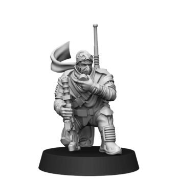 DESERT RAIDERS INFANTRY RADIO OPERATOR