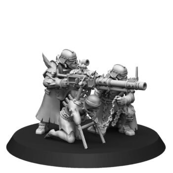 RENEGADE DIVISION HEAVY SUPPORT TEAM WITH AUTOCANNON