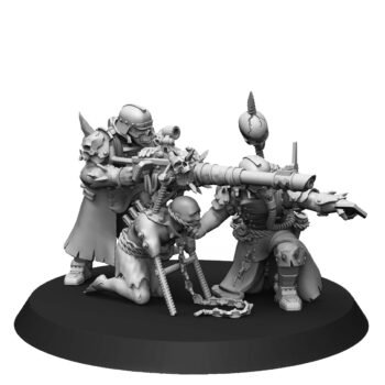 RENEGADE DIVISION HEAVY SUPPORT TEAM WITH LASCANNON