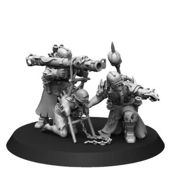 RENEGADE DIVISION HEAVY SUPPORT TEAM WITH MISSILE LAUNCHER