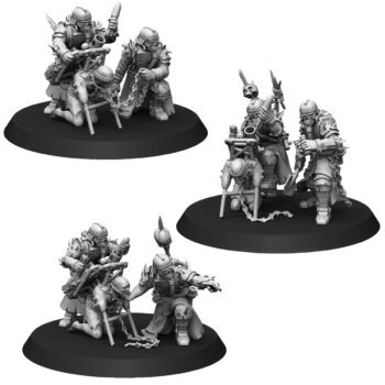 RENEGADE DIVISION HEAVY SUPPORT SQUAD WITH MORTAR (3U)