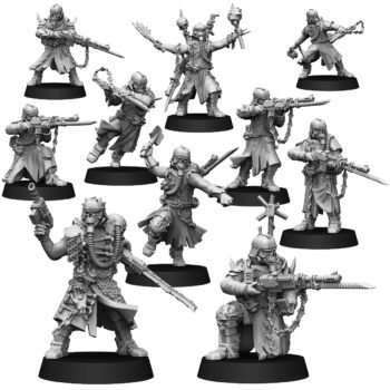 RENEGADE DIVISION HERETIC SQUAD WITH AUTOGUN (10U)