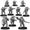 SPECIAL FORCES ELITE SQUAD WITH HOT-SHOT VOLLEY GUN (10U)
