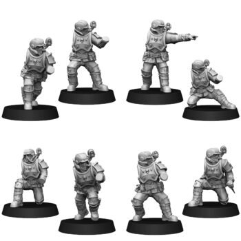 SPECIAL FORCES ELITE SQUAD OPTIONAL BODIES (8U)