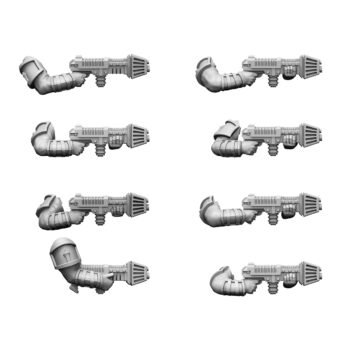 SPECIAL FORCES ELITE SQUAD PLASMA GUN SET (8U)