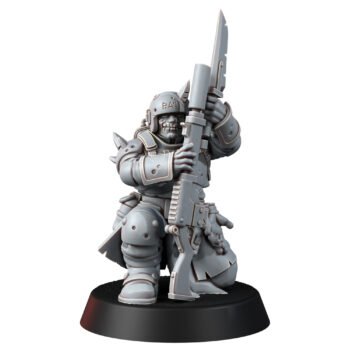 CHAOS OATHBREAKER WITH LASGUN