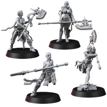 EMPEROR SISTERS CHOPPY ZEALOTS PIN-UP (4U)