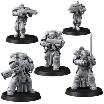 IMPERIAL CHAPTERHOUSE TEMPLAR SQUAD (5U)
