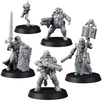 IMPERIAL INTERROGATOR RETINUE (5U)