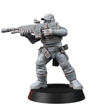 OLD GUARD ASSAULT TROOPER WITH AUTOGUN