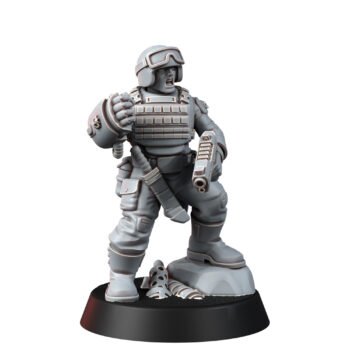 OLD GUARD ASSAULT SERGEANT WITH POWER FIST