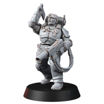 OLD GUARD VETERAN SERGEANT WITH TURBO LASPISTOL