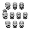 SPACE KNIGHTS HELMET HEADS SET ROBURIUS (10U)