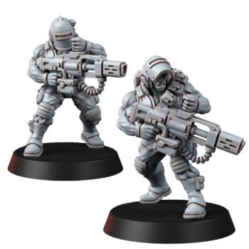 SPACENAM SPACEWELDERS WITH MELTGUN (2U)