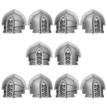 SPACE KNIGHTS SHOULDER PADS TETRICUS (5U)