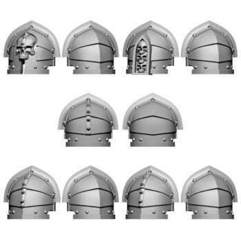 SPACE KNIGHTS SHOULDER PADS CRIXUS (5U)