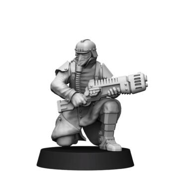 DEATH DIVISION INFANTRY WITH PLASMA GUN