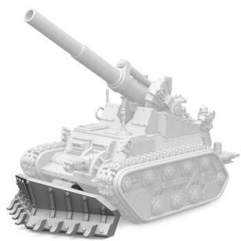 DEATH DIVISION MOBILE ARTILLERY PLATFORM DOZER BLADE