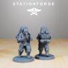 GRIM GUARD ARMORED SOLDIER WITH AMMO
